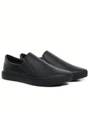 Vendedor IndicadoSapatênis Slip On Tenis Iate Casual Masculino Feminino Calce Facil Confortavel + Relogio + Cinto + Carteira
