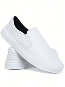 Vendedor IndicadoSapatênis Slip On Tenis Iate Casual Masculino Feminino Calce Facil Confortavel + Relogio + Cinto + Carteira