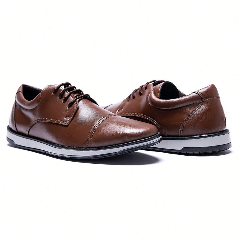 Sapato Masculino Casual Oxford Derby