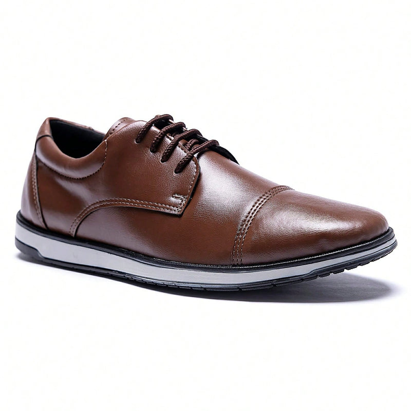 Sapato Masculino Casual Oxford Derby