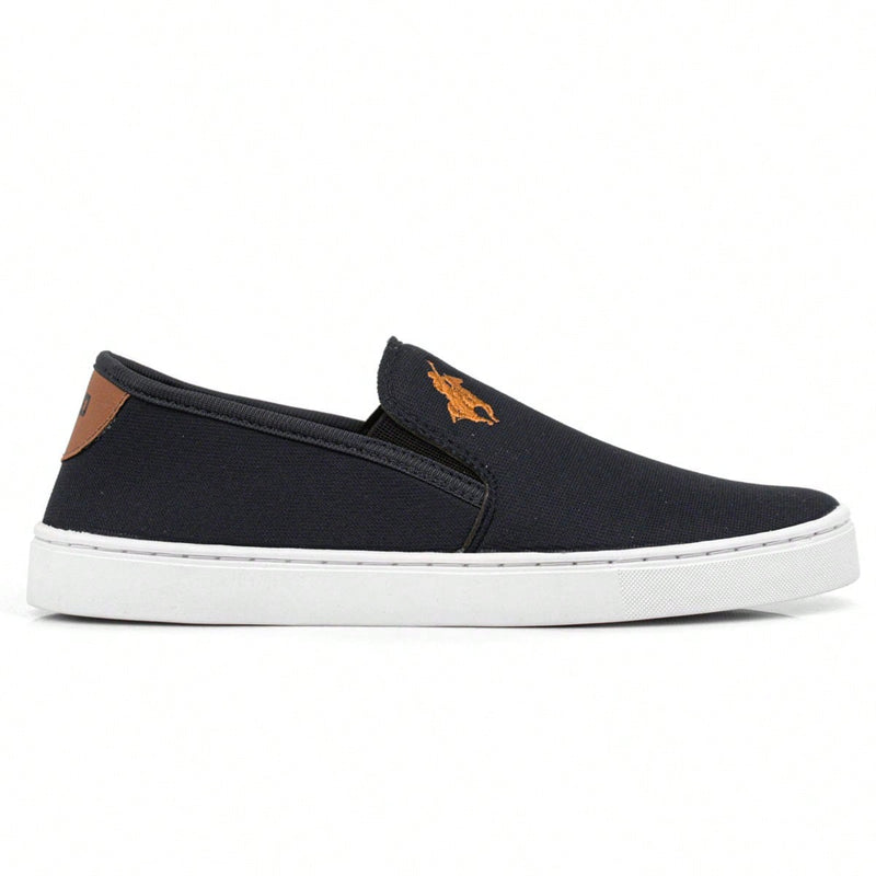 Sapatênis Polo Slim Preto | Últimas unidades