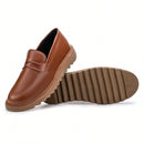 Mocassim Couro Tratorado Donvaro